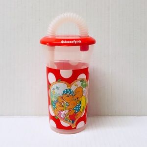The Berenstain Bears 15.5 Fl oz Snap on lid tumbler with straw